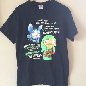 Rick & Morty - Navi and Link Zelda Shirt